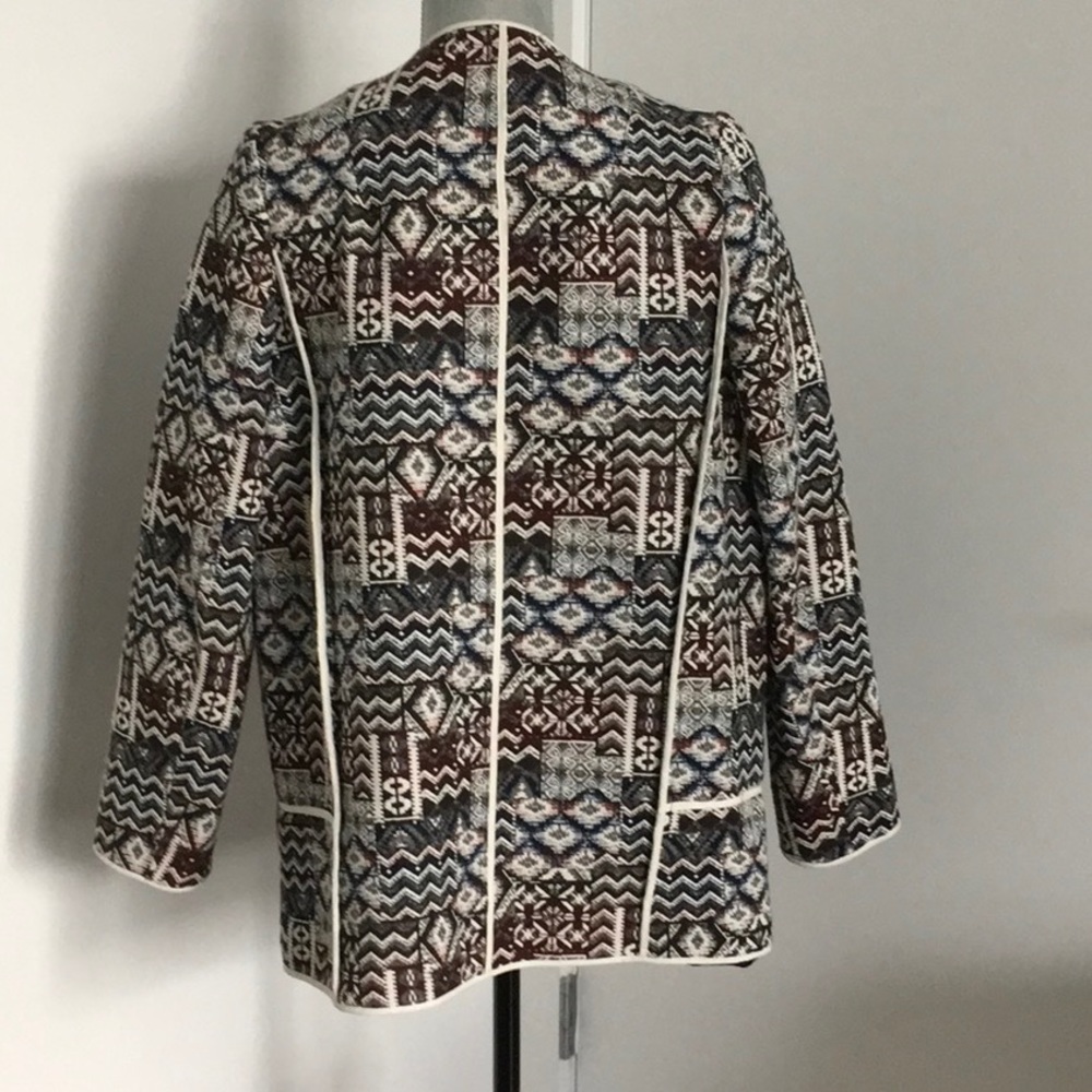 Zara Textile Jacket - Picture 4 of 6